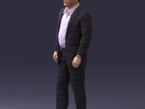 man casual 0730-1 3d print ready 3D Print Model