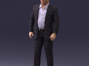 man casual 0730-1 3d print ready 3D Print Model