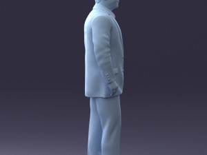 man casual 0730-1 3d print ready 3D Print Model