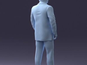 man casual 0730-1 3d print ready 3D Print Model