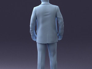 man casual 0730-1 3d print ready 3D Print Model