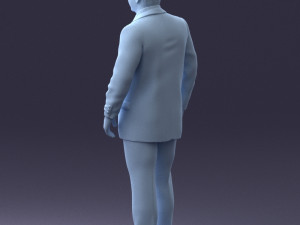 man casual 0730-1 3d print ready 3D Print Model