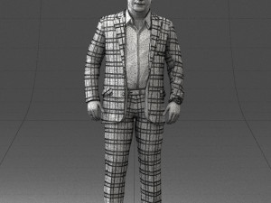 man casual 0730-1 3d print ready 3D Print Model