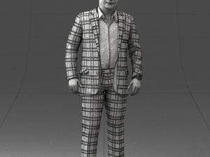 man casual 0730-1 3d print ready 3D Print Model
