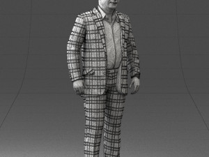 man casual 0730-1 3d print ready 3D Print Model