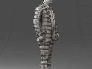 man casual 0730-1 3d print ready 3D Print Model