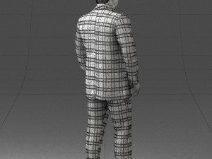 man casual 0730-1 3d print ready 3D Print Model