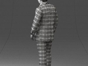 man casual 0730-1 3d print ready 3D Print Model