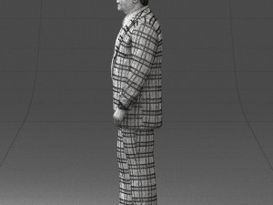 man casual 0730-1 3d print ready 3D Print Model