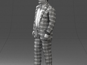 man casual 0730-1 3d print ready 3D Print Model