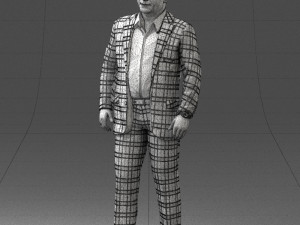 man casual 0730-1 3d print ready 3D Print Model