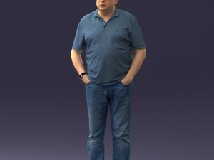 man 0527-1 3d print ready Modello di stampa 3D