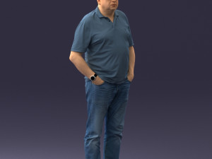 man 0527-1 3d print ready Modello di stampa 3D