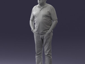 man 0527-1 3d print ready Modello di stampa 3D