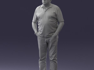 man 0527-1 3d print ready Modello di stampa 3D