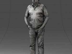 man 0527-1 3d print ready Modello di stampa 3D