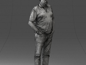 man 0527-1 3d print ready Modello di stampa 3D