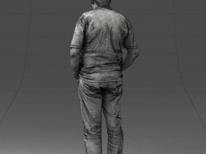 man 0527-1 3d print ready Modello di stampa 3D