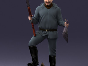 hunter 0527-2 3d print ready 3D Print Model
