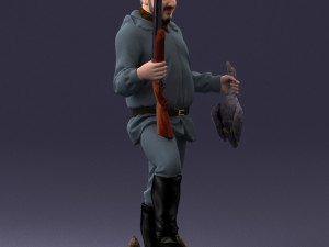 hunter 0527-2 3d print ready 3D Print Model