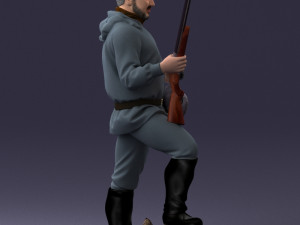 hunter 0527-2 3d print ready 3D Print Model