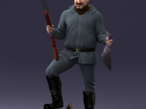 hunter 0527-2 3d print ready 3D Print Model