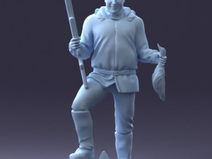hunter 0527-2 3d print ready 3D Print Model