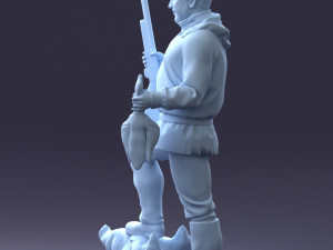 hunter 0527-2 3d print ready 3D Print Model