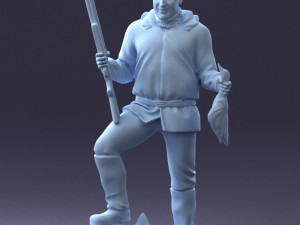 hunter 0527-2 3d print ready 3D Print Model