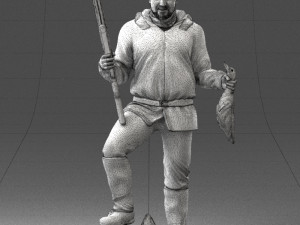 hunter 0527-2 3d print ready 3D Print Model