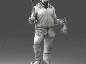 hunter 0527-2 3d print ready 3D Print Model