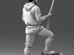 hunter 0527-2 3d print ready 3D Print Model