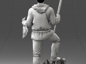 hunter 0527-2 3d print ready 3D Print Model