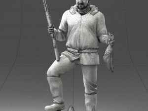 hunter 0527-2 3d print ready 3D Print Model
