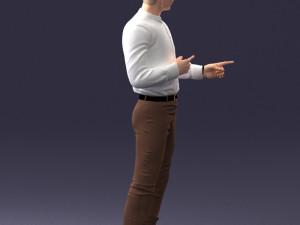 charismatic man 1217-1 3D Модель