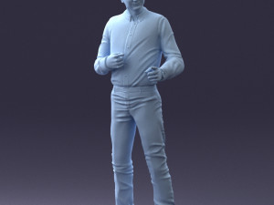 charismatic man 1217-1 3D Модель