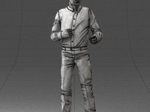 charismatic man 1217-1 3D Модель