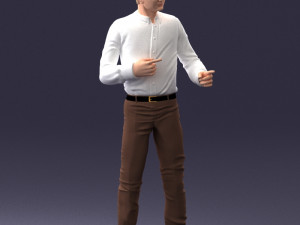 charismatic man 1217-1 3d print ready Modèles 3D en vedette