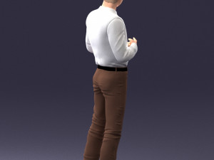 charismatic man 1217-1 3d print ready Modèles 3D en vedette