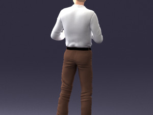charismatic man 1217-1 3d print ready Modèles 3D en vedette