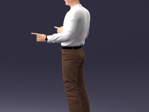 charismatic man 1217-1 3d print ready Modèles 3D en vedette