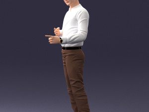 charismatic man 1217-1 3d print ready Modèles 3D en vedette