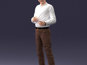 charismatic man 1217-1 3d print ready Modèles 3D en vedette