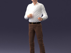 charismatic man 1217-1 3d print ready Modèles 3D en vedette