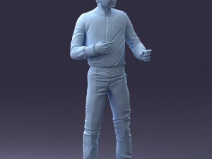charismatic man 1217-1 3d print ready Modèles 3D en vedette
