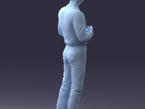 charismatic man 1217-1 3d print ready Modèles 3D en vedette