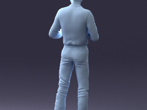 charismatic man 1217-1 3d print ready Modèles 3D en vedette