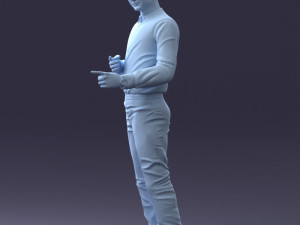 charismatic man 1217-1 3d print ready Modèles 3D en vedette
