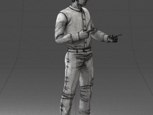 charismatic man 1217-1 3d print ready Modèles 3D en vedette
