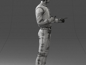 charismatic man 1217-1 3d print ready Modèles 3D en vedette